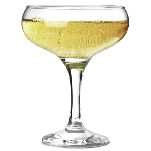 Bistro Champagne Saucers 9.7oz/275ml Set of 12 27.5cl Champagne