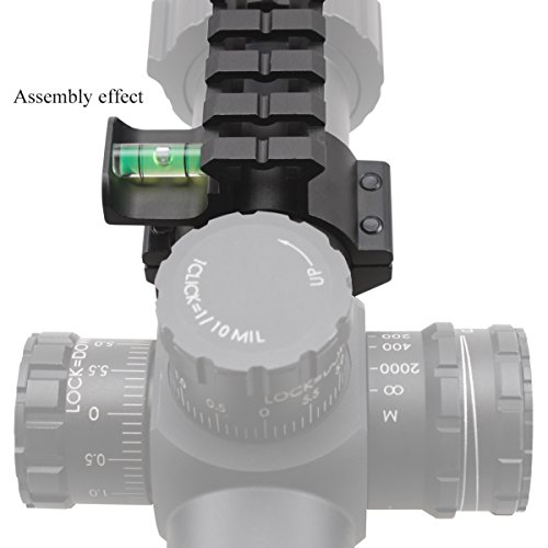 Vector Optics 30mm 25.4mm 1" Rifle Scope Anti Cant Device ACD Bubble Level Mount with Picatinny Rail - Thumbnail 4