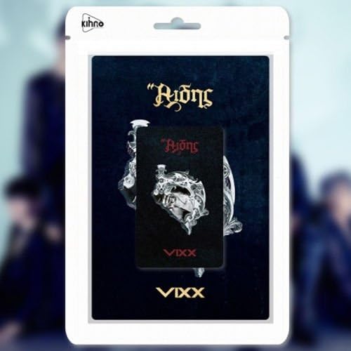 VIXX - [HADES] 6th Single Kihno Card Album Kihno Card+Photo Card Set(31p)+1p Post Card K-POP Sealed