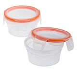Snapware 2-Pack Total Solution 1.2-Cup Round Storage, Plastic