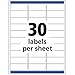 Avery Printable Address Labels with Sure Feed, 1