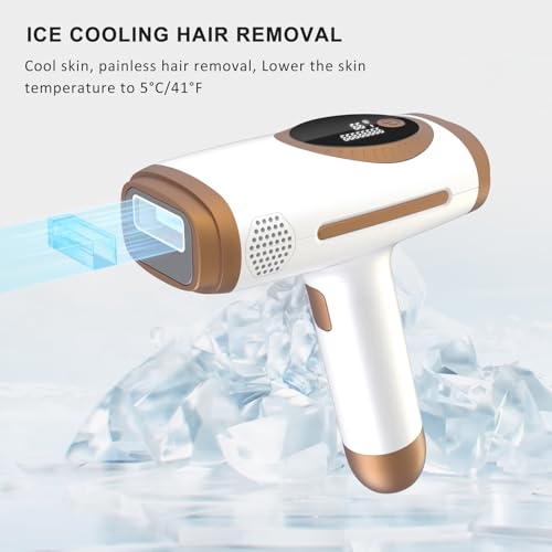 NALONE Depiladora Laser IPL, 4 en 1 Depiladora Luz Pulsada - HR/SC/RA/BT, 10 Potencias, para Mujeres y Hombres, Uso en Casa, Rostro, Cuerpo y Axilas