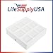 LifeSupplyUSA Aftermarket Replacement Filter Kit designed to fit IQAIR PreMax Filter F8 IQAir Pre Max 102 10 10 00