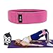 Bona Resistance Bands for Legs and Butt Bands for Working Out, 3 Set Booty Exercise Bands Resistance for Women (Pink)
