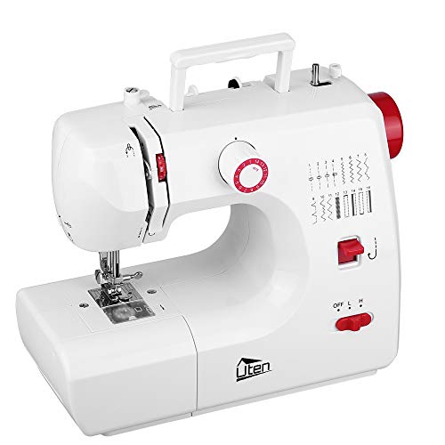 Kranich Sewing Machine 2 Speed 16 Stitches Double Thread Needle Portable Sewing Machine 24W