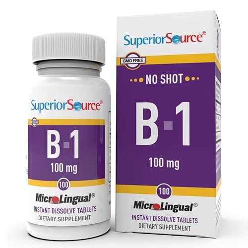 Superior Source B-1 100 mg - Vitamin B Supplement Supports Healthy Energy & Gro…