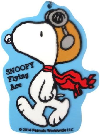 Amazon Co Jp Snoopy スヌーピー Pvc ラゲッジタグ フライングエース ホーム キッチン