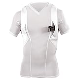 5.11 Tactical Holster V-Neck Shirt, White, XX-Large