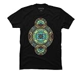 Rippled Mandala Men's Graphic T Shirt - Design By Humans