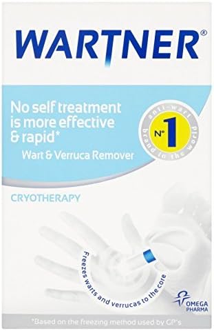 4 x Wartner Freeze Therapy 50ml by Wartner