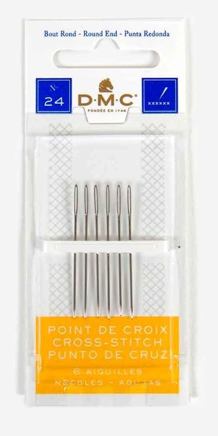 DMC Size 24 Cross Stitch Needles