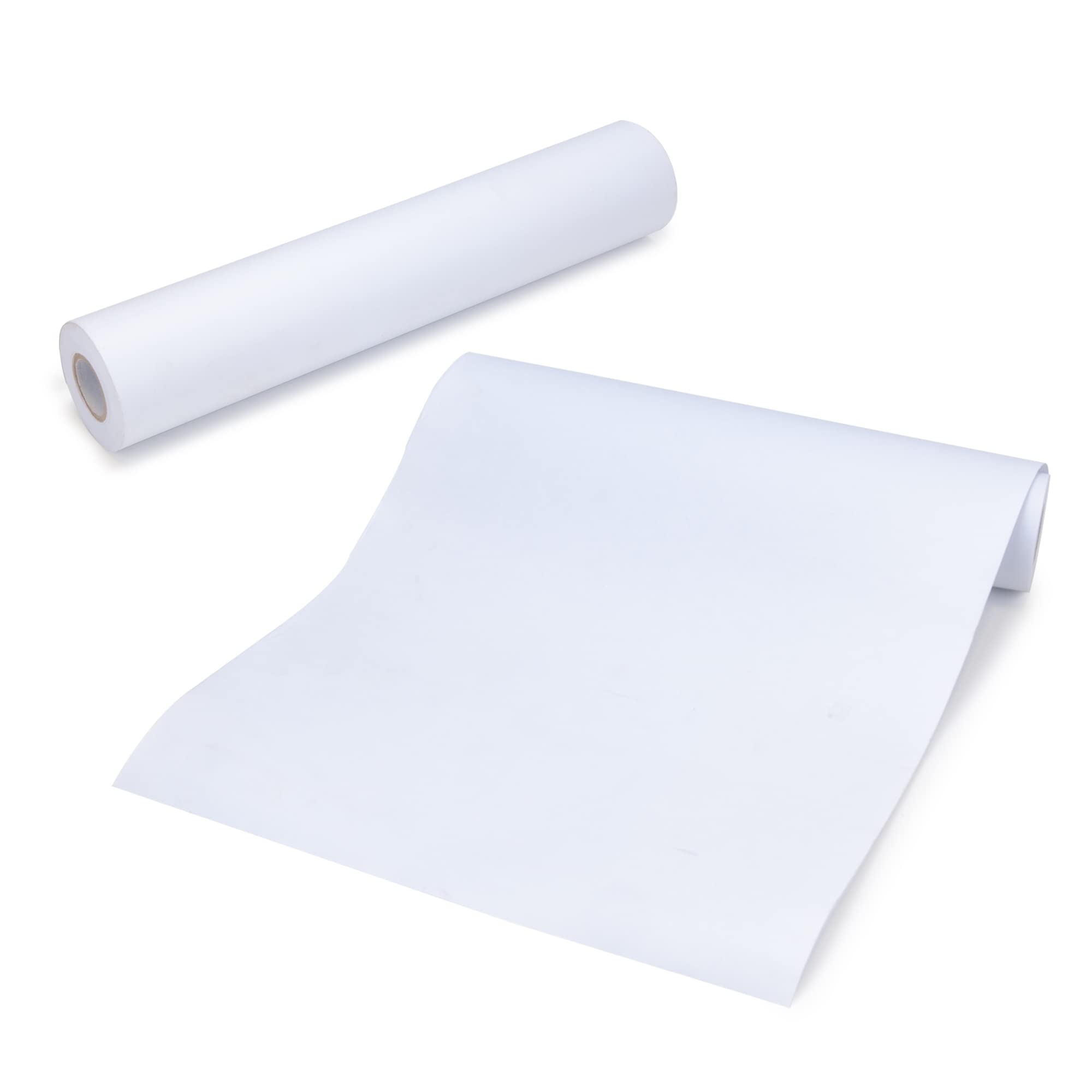 Photo 1 of ESSENTIAL 2 Rolls Easel Paper Roll 12 Inch x 75 Feet, White Drawing Paper for Kids, Bulletin Board Paper, Without Glue, Blank Coloring Roll for Paints, Wall Art and Gift Wrap