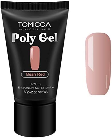 TOMICCA 長さだし ジェルネイル ポリジェル 60g UV/LEDライト対応 初心者用（015）