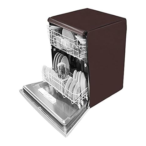 Dream Care Coffee Waterproof Dishwasher Cover For Siemens Sn26L801In Free-Standing 12 Place Settings Dishwasher