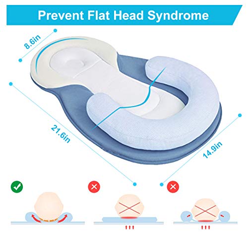 Unisex Infant Support Newborn Lounger Pillow Comfort Newborn Baby Nest