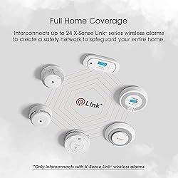 X-Sense Wireless Interconnected Smoke Detector Fire