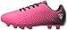 Vizari Stealth FG Soccer Shoes | Firm Ground Outdoor Soccer Shoes for Boys and Girls | Lightweight and Easy to wear Youth Outdoor Soccer Cleats | Pink/Black | Little Kid