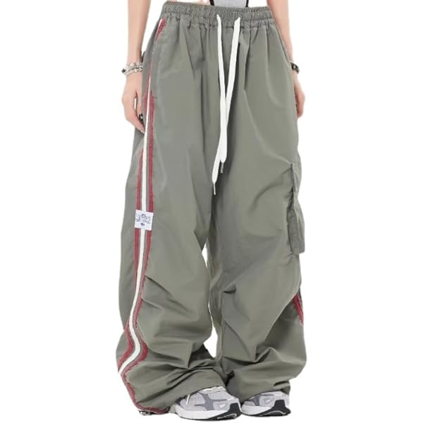 Amazon.com: KFVIM Y2K Kpop Cargo Pant Women Wide Leg