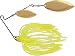 Terminator T1 Spinnerbait-Willow/Willow ,Gold/Gold Blade (Sharp Chartreuse, 3/8-Ounce)
