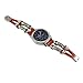 For Samsung Gear S3 Watch Strap,Retro Leather Wristband Band Bracelet Quick Replacement Watchband (Brown)