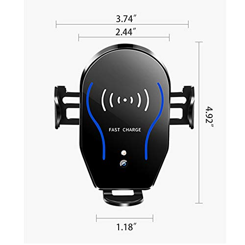 image for BLIENCE Car Phone Mount Stand Air Vent Auto Clamping Cell Phone Holder