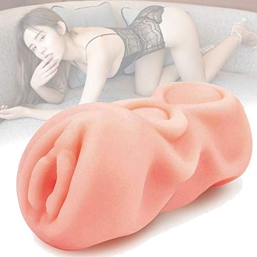 GCSLover Male Pleasure Adullt Toys 3D Textured Pocket Portable-Pusseys for Men Stimulation Realistic Design