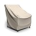 Budge P1W02PM1 English Garden Patio Chair Cover Heavy Duty and Waterproof, Large, Tan Tweed