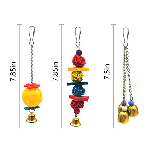 SSRIVER Bird Toys Bird Swing Parrot Bed Ladder Budgie Hammock Macaws