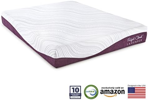 Perfect Cloud Lavender Bliss 10-inch Memory Foam Mattress (Twin)