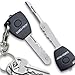 Swiss+Tech ST66685 Utili-Key MX 5-in-1 Key Ring Multi-Function Tool