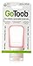 humangear GoToob Refillable Silicone Travel Size Bottles for Women, Men, Toiletries, Beauty, Cosmetics, Single, Small (1.25oz), Red,HG0131-Hot Pink-One Size