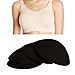 TopBine 2 pairs Women's Bra Inserts for Sport Bra Yoga Bra Bikini Top Soft Bra Pad