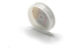 5 Meters Spool of Crystal Clear Strong & Stretchy Elastic Beading Thread Cord Wire Jewellery Making Stringing Necklaces Brace