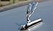 Metal Hood Front 3D Badge Ornament Emblem Silver for Buick (Lacrosse Regal)