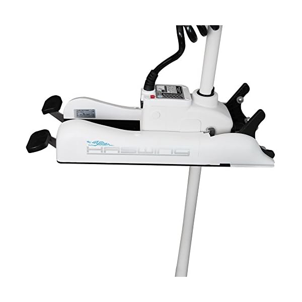 12v-55-Lbs-Variable-Speed-Motor-Bow-Mount-Electric-Trolling-Motor-White-Color