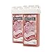 Soft Formula with Flower Extracts Roll On Wax Cartridge System Hair Removal - Depilatory Roller Wax for Body Waxing 3.52 Oz   (2 Pack)
