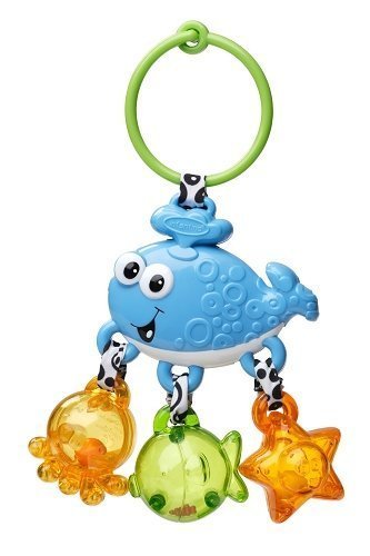 Infantino Link and Jingle Activity Rattle - Whale