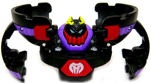 Bakugan New Vestroia Bakuneon LOOSE Single Figure Darkon (Black) Kilroy {Wilda}