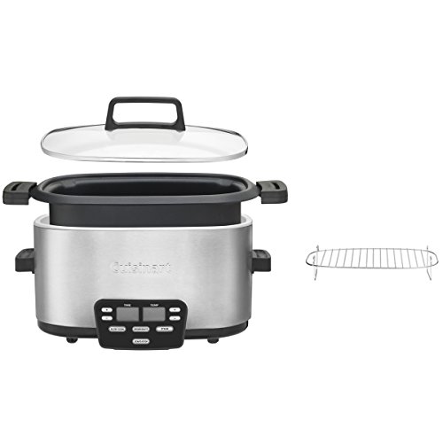 Cuisinart MSC600 3In1 Cook Central 6Quart MultiCooker Slow Cooker