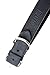 Mighty Paw Leather Dog Collar - Genuine Distressed Leather - Strong Metal Buckle - Ultimate Comfort - Modern Style for All Dogs Breeds - Comfort Puppy Collar - (Large - Black)