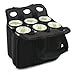 ONIVA - a Picnic Time Brand Six Pack Insulated Beverage Tote, Black