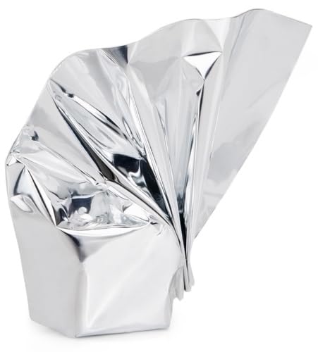 Fantasia Colibri Paper Simple Metallic Silver Spool 300mm x 30m