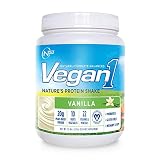 Nutrition53 Vegan1 Shake, Vanilla, 1.5 Pound