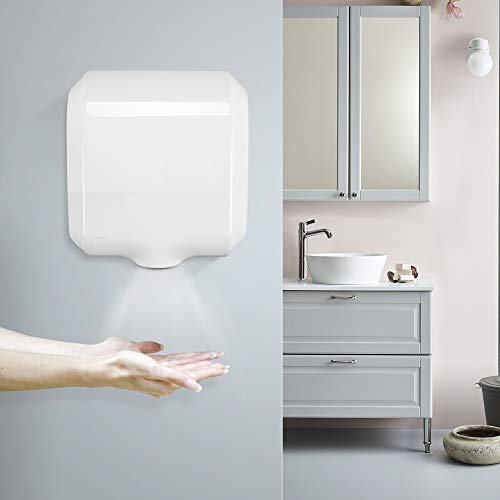 image for ARKSEN Electric Hand Dryer 100m/s, Commercial Bathroom and Kitchen, Br
