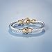UNY Fashion Designer Brand Inspired Jewelry Horse Shoe Cable Wire Vintage Bangle Bracelet Beautiful Gifts