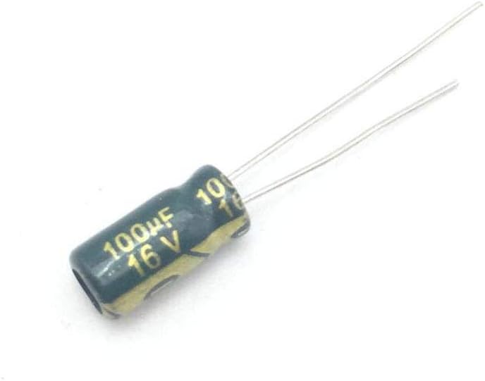 50pcs/lot 100UF 16V 100mf 105C 5X11mm Aluminum Electrolytic Capacitor 16V100UF radial lead 50pcs