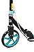 Fuzion Cityglide B200 Adult Kick Scooter w/Hand Brake - 220lb Weight Limit - Folds Down - Adjustable Handle Bars - Smooth & Fast Ride