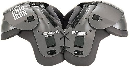 Adult Small Gridiron Football Shoulder Pads (Should Width 16-17, Chest Size 38-40, Body Weight 140-155lbs)