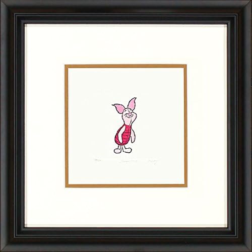 Winnie the Pooh: "Piglet" Hand Colored Original Etching LE of 500 - NEW Conservation Framed Medium Size with COA - Published by Sower and Reiser