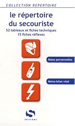 Le  répertoire du secouriste